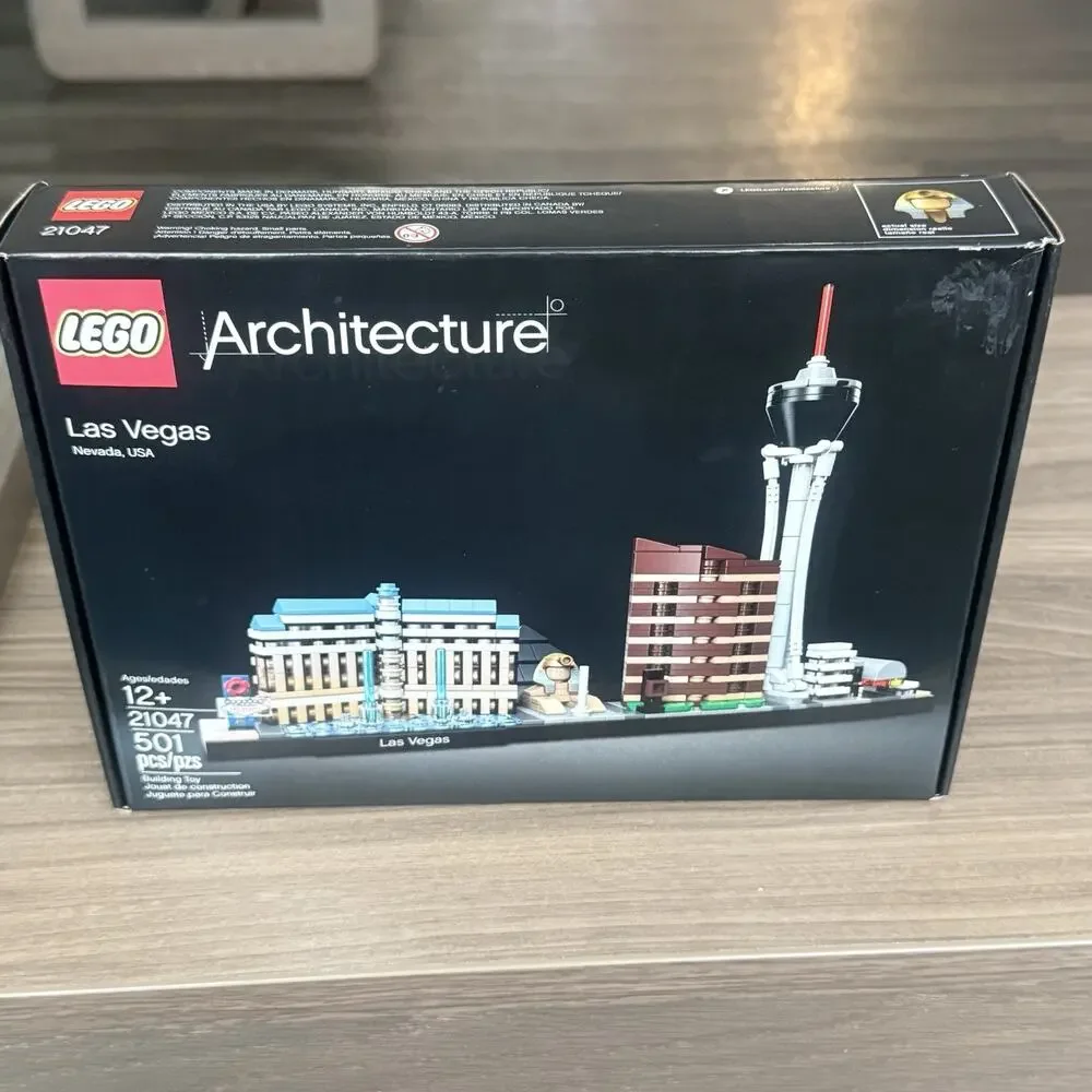 LEGO Architecture Las Vegas 21047 501pc Complete Set Boxed Retired 2018